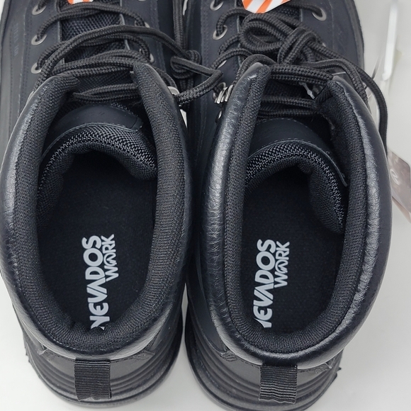 Nevados Men's Work Steel Toe Black Boots ASTM F2413-18 Size 10.5 Performance New - Picture 11 of 12